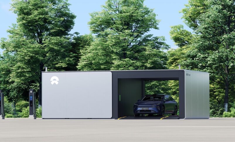 NIO Power Swap Stations NIO Power Swap Stations
